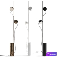 Post Led by Earnest Studio from Muuto Floor Lamp