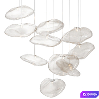 Bocci 73 random glass pendant light