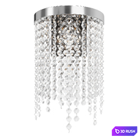 Wall lamp Cascada chrome