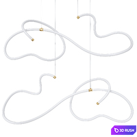 Squiggle LED Pendant Light