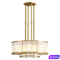 Ralph Lauren Allen Large Tiered Chandelier