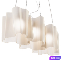 Michele De Lucchi for Artemide Logico 3 in Linea Pendellampa