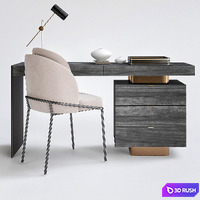 Minotti Carson desk set