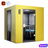 Steelcase - Office Acoustic Pods Meeting Unit
