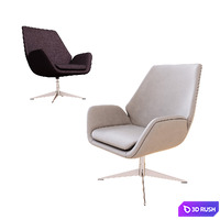 Conexus Mid Back Upholstered Lounge Chair