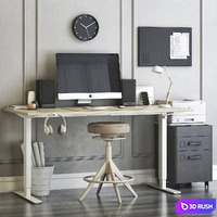 IKEA SKARSTA home and office workplace