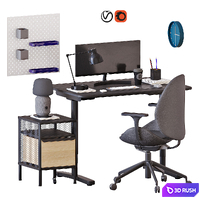 IKEA BEKANT working desk 1