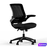 Modway black office chair