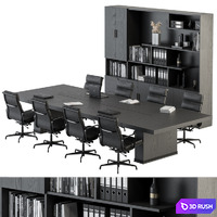 Meeting Table with office chair 08