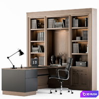 Office Furniture - T-Desk Manager Set 28