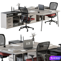 Employee Set - Office Furniture 244