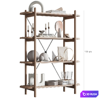 085 BROSA Dominic Narrow Bookshelf 00