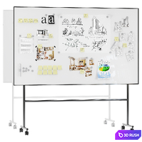 Whiteboard magnetic partition Lintex MONO
