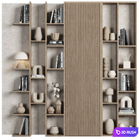 Cabinet with shelves_052