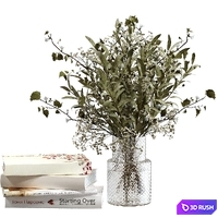 Decorative set with books