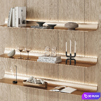 Shelves/rack with Element decor