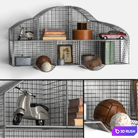 SHELF CAR ZINC