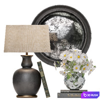 Decorative set with a Cosmea