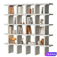 Archer Rack with Orange Decor