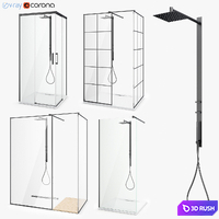 Set of shower cabins Radaway set 46