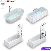 Villeroy & Boch set 55 bath set (Oberon, Subway, My Art, Theano)