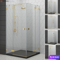 Shower enclosures and doors Radaway | Essenza gold