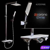 Shower system and bath mixer IDDIS ALPSB1Fi06