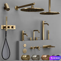 Gessi 316 collection bathroom faucet set (CESELLO-MECCANICA-INTRECCIO-TRAME)