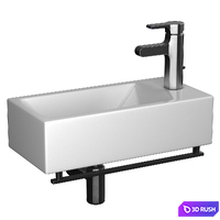mini sink Alfi Brand Small Modern & Jacob Delafon Singulier mixer