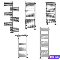 Heated towel rail set