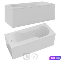 Acrylic bathtub Pool Spa Lena 170x75 cm