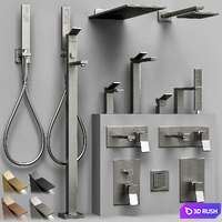Gessi Rettangolo K bathroom faucet set