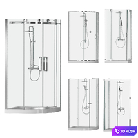 Shower corners Cezares set 1