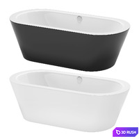 BETTESTARLET OVAL SILHOUETTE BICOLOR