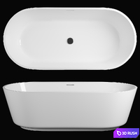 Freestyle Solid Surface Acrylic Resin Stone Freestanding Bath Tub KKR-B079