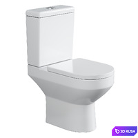 Toilet-compact AM.PM Spirit V2.0 FlashClean with microlift + AM.PM Certificate for 30 days of media service subscription