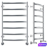 Water heated towel rail Terminus Atlanta+ P7 500x800