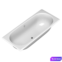 Classic Duo Rectangular Bathe