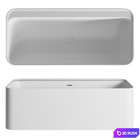 Aquaroc Icon Solid Surface Stone Resin Bath 1600