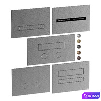 Flush buttons CEA set 02