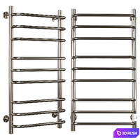 Electric heated towel rail EWRIKA Sappho I 100x50, chrome