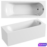 Acrylic bathtub WellWant Aurora