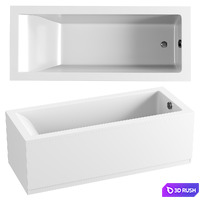 Bathtub made of artificial stone Astra Form Nate