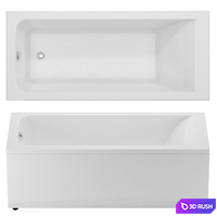STWORKI Stockholm acrylic bath