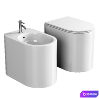 Floor mounted toilet By Axa delano