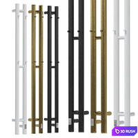 Electric heated towel rail Grois Orso 134 11x120 white