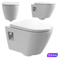 Duravit D-Neo wall-mounted washdown toilet