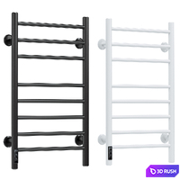 Grois Electric towel warmer Laura 500х800 black-white