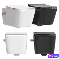 VitrA Aquacare Metropole wall-mounted washdown toilet
