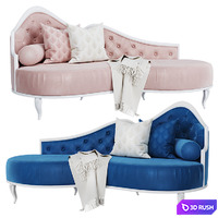 Classic chaise longue